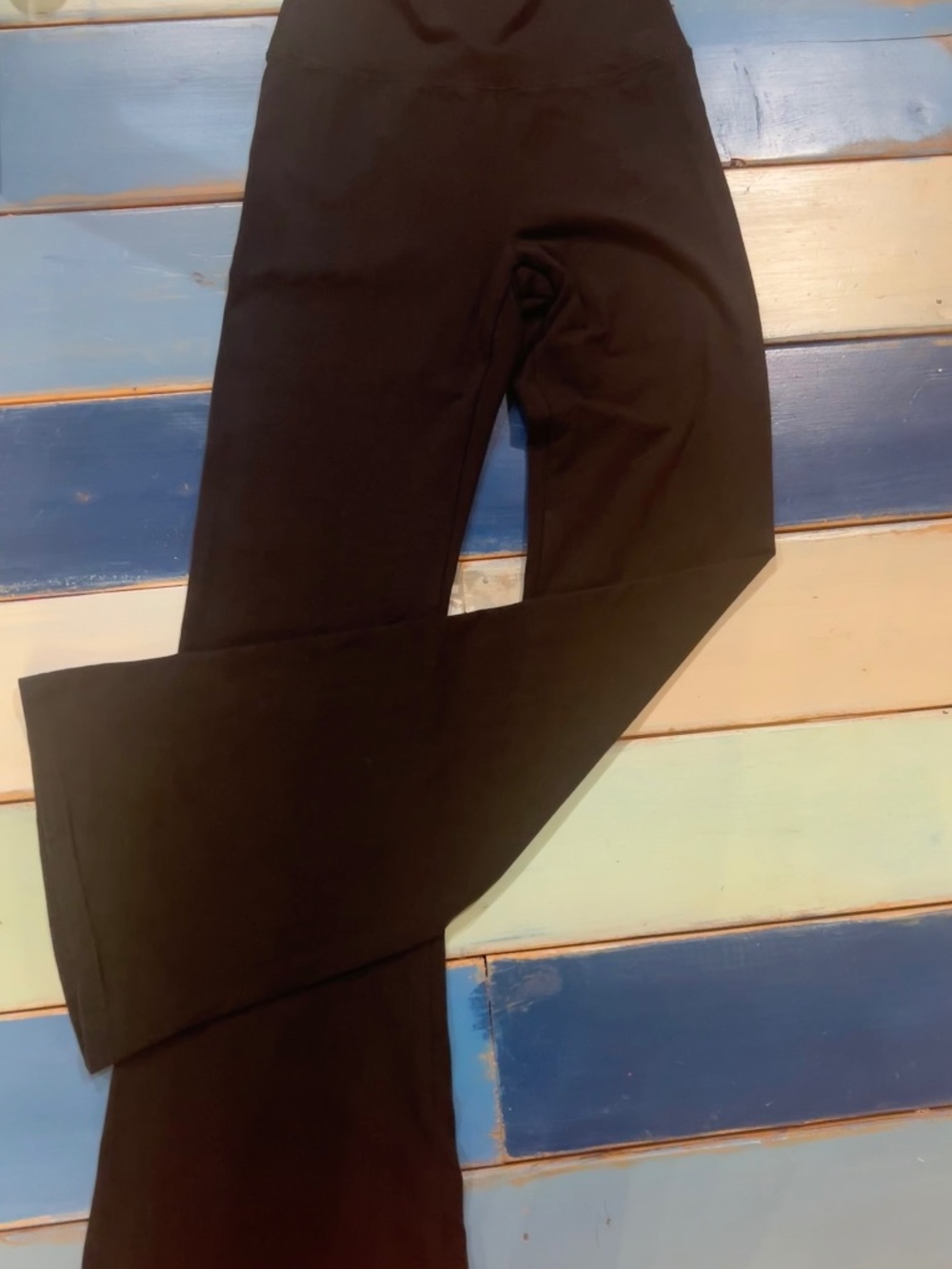 OFFLINE by Aerie OG High Waisted Flare Leggings Black Small